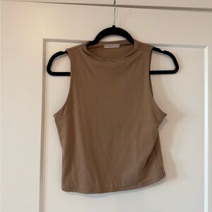 Sincerely Jules Classic Brown Tank Top